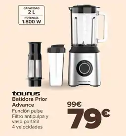 Carrefour TAURUS Batidora Prior Advance oferta