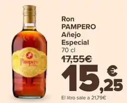 Carrefour PAMPERO Ron Añejo Especial oferta