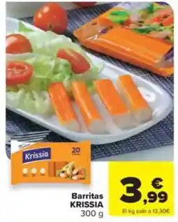 Carrefour Express KRISSIA Barritas oferta