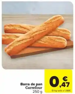 Carrefour Express Barra de pan Carrefour oferta