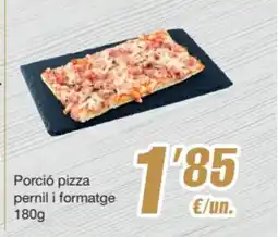 SPAR Fragadis Porció pizza pernil i formatge oferta