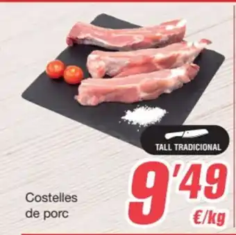 SPAR Fragadis Costelles de porc oferta