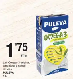 SPAR Fragadis PULEVA Llet Omega-3 original, amb nous o sense lactosa oferta
