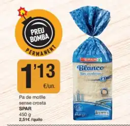 SPAR Fragadis SPAR Pa de motile sense crosta oferta