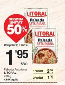 SPAR Fragadis LITORAL Fabada Asturiana oferta
