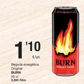 SPAR Fragadis BURN Beguda energètica Original oferta