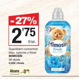 SPAR Fragadis MIMOSIN Suavitzant concentrat blau, caricies o floral oferta