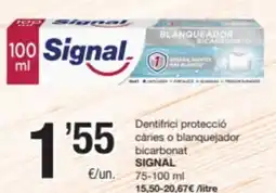 SPAR Fragadis SIGNAL Dentifrici protecció càries o blanquejador bicarbonat oferta