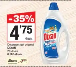 SPAR Fragadis DIXAN Detergent gel original oferta