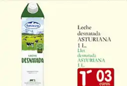 Supermercados Bip Bip ASTURIANA Leche desnatada oferta