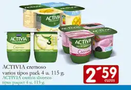 Supermercados Bip Bip ACTIVIA cremoso varios tipos oferta