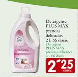 Supermercados Bip Bip PLUS MAX Detergente prendas delicados oferta