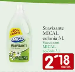 Supermercados Bip Bip MICAL Suavizante colonia oferta