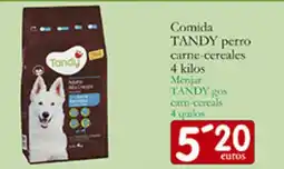 Supermercados Bip Bip TANDY Comida perro carne-cereales oferta