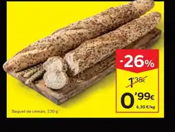 Caprabo Baguet de cereals oferta