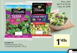 Caprabo FLORETTE Amanida tendra o amanida Gourmet oferta