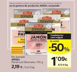 Caprabo ARGAL Pernil cuit Bonnatur oferta