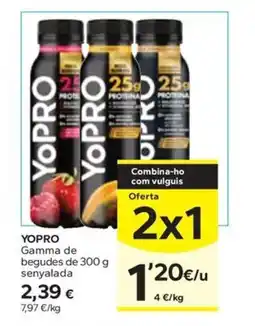 Caprabo YOPRO Gamma de begudes oferta