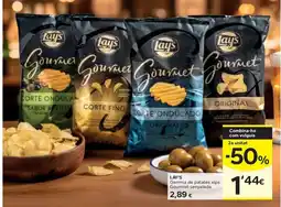 Caprabo LAY'S Gamma de patates xips Gourmet senyalada oferta