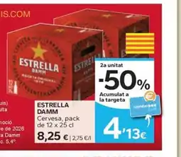 Caprabo ESTRELLA DAMM Cervesa oferta