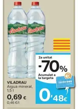 Caprabo VILADRAU Aigua mineral oferta