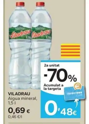 Caprabo VILADRAU Aigua mineral oferta