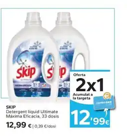 Caprabo SKIP Detergent liquid Ultimate Máxima Eficacia, 33 dosis oferta