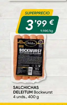 Masymas DELEITUM Salchichas oferta