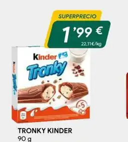 Masymas KINDER Tronky oferta