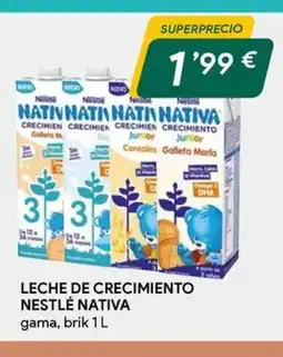 Masymas NATIVA Leche de crecimiento nestlé oferta