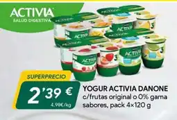 Masymas ACTIVIA Yogur danone oferta