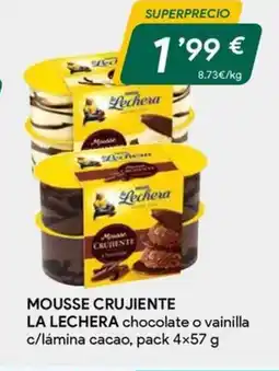 Masymas LA LECHERA Mousse crujiente oferta