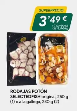 Masymas Rodajas potón selectedfish oferta