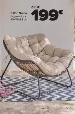 Carrefour Sillón siena oferta
