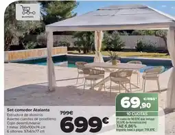 Carrefour Set comedor atalanta oferta