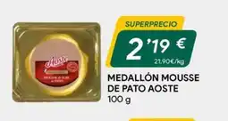 Masymas AOSTE Medallón mousse de pato oferta
