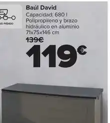 Carrefour Baúl david oferta