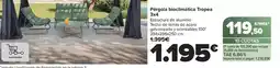 Carrefour Pérgola bioclimática tropea oferta