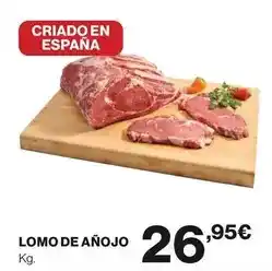 Hipercor Lomo de añojo oferta