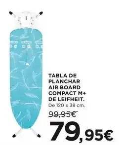 Hipercor Compact - tabla de planchar air board m+ de leifheit oferta