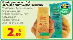 Alcampo Alcampo - patata para cocer o freir oferta