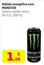 Alcampo Monster - bebida energetica zero oferta