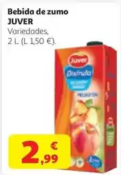 Alcampo Juver - bebida de zumo oferta