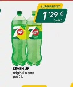 Masymas SEVEN UP original o zero pet oferta
