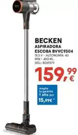 Worten Becken - aspiradora escoba bvvc9304 oferta