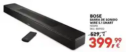 Worten Bose - barra de sonido wire 5.1 smart oferta