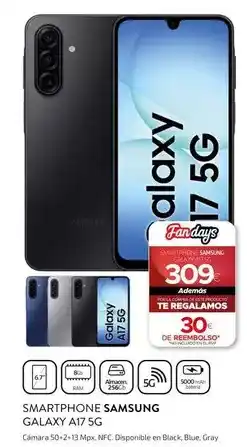 Tien 21 Samsung - smartphone galaxy a17 5g oferta