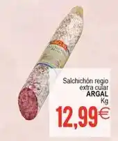 Plenus Supermercados Argal - salchichon regio extra cular oferta