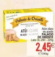 Plenus Supermercados Palacio de oriente - atun claro en aceite oferta