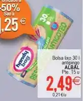 Plenus Supermercados Albal - bolsa lixo antipingo oferta